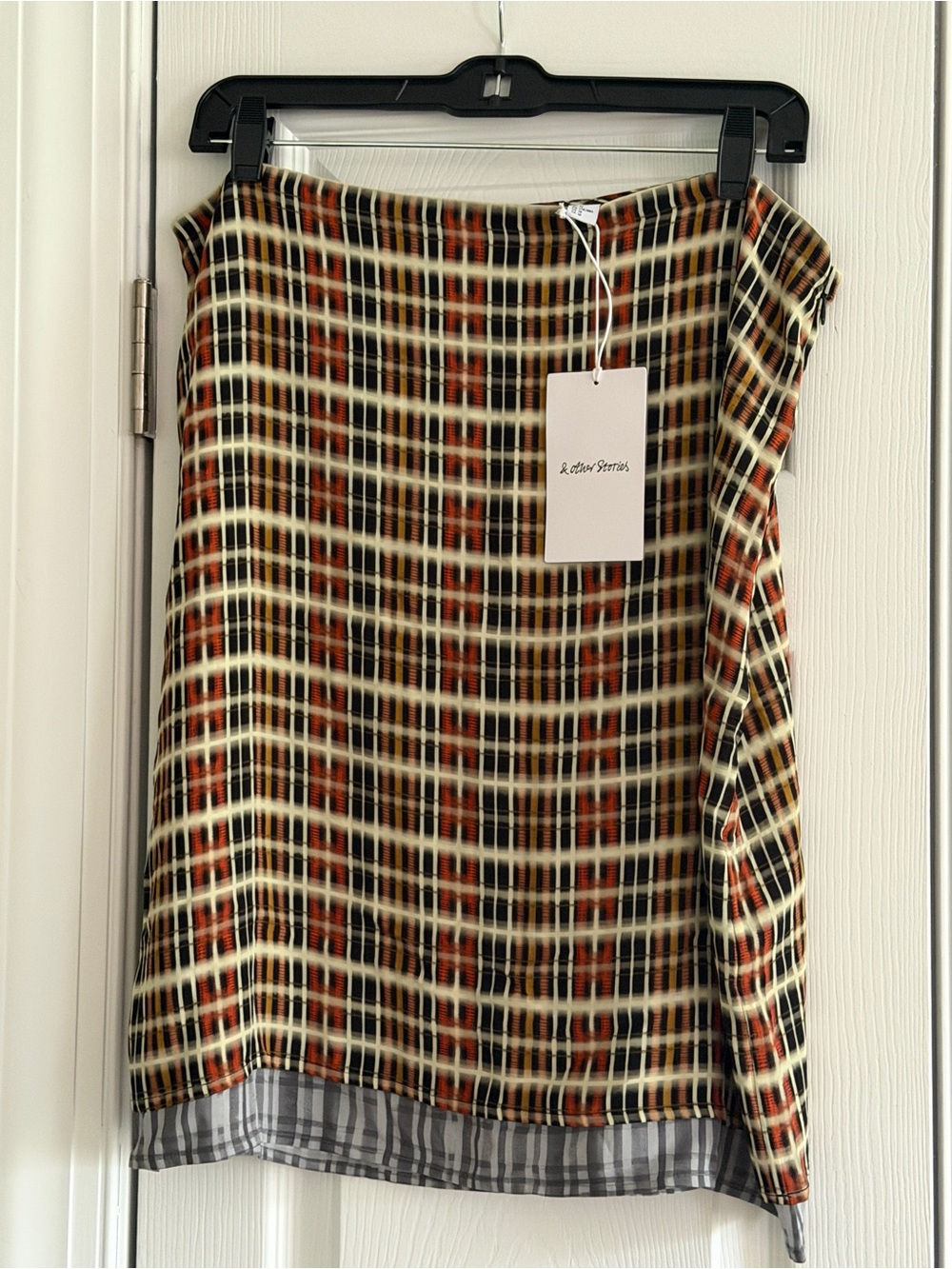 BNWT &other stories printed slip skirt